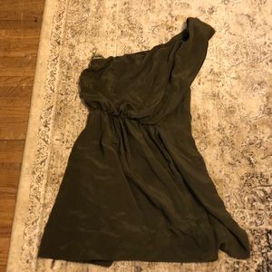 Greylin Green One shoulder dress